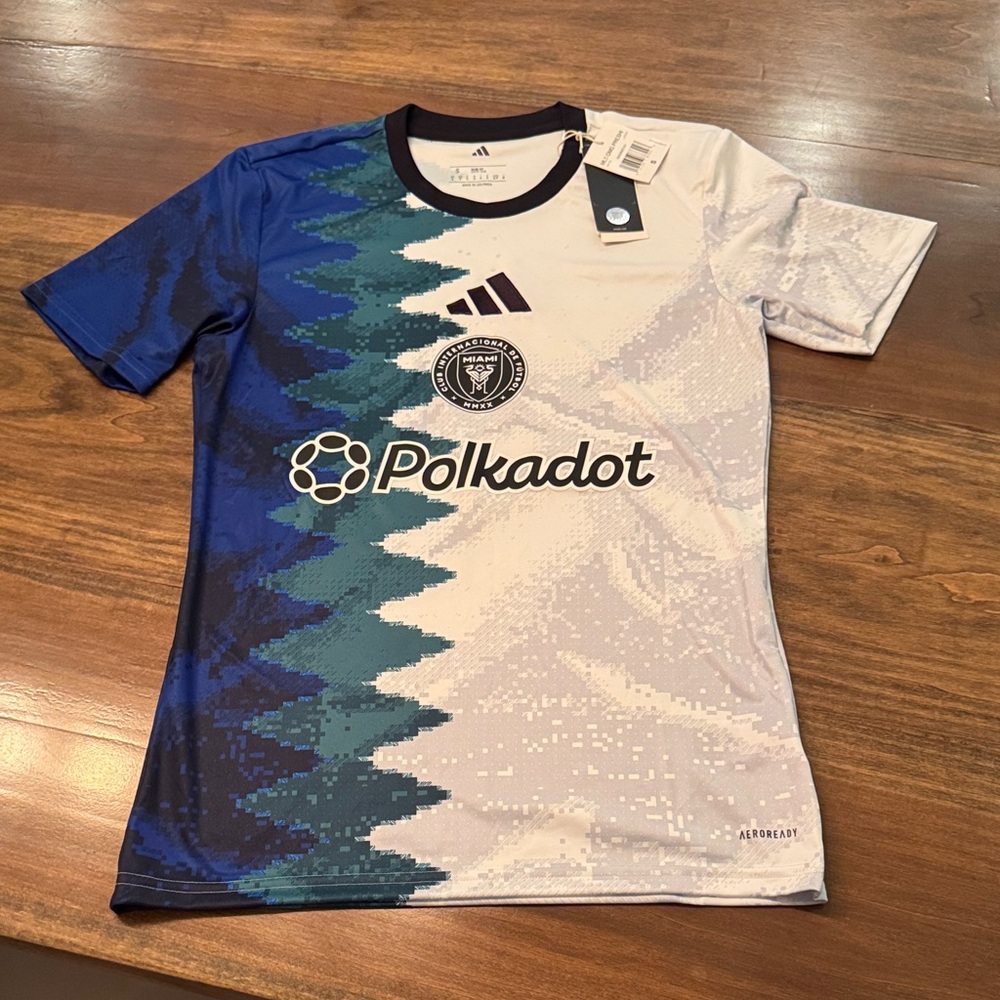 Adidas Blue and White Jersey - Miami Club International De Futbol MMXX Aeroready